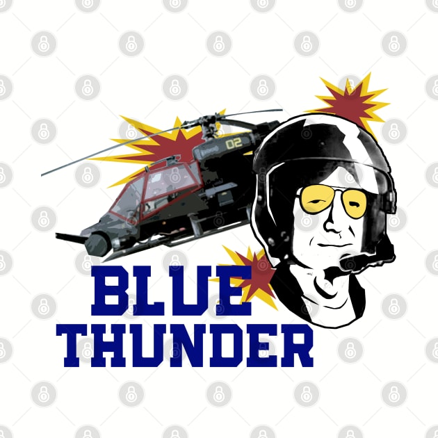 Blue Thunder PJs by PopCultureShirts