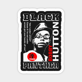 BOBBY HUTTON BLACK PANTHER Magnet