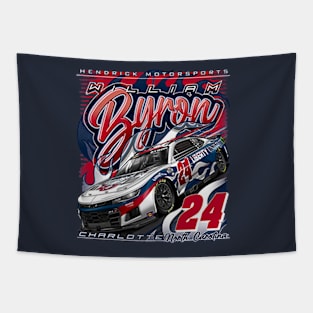 William Byron Motorsports Tapestry