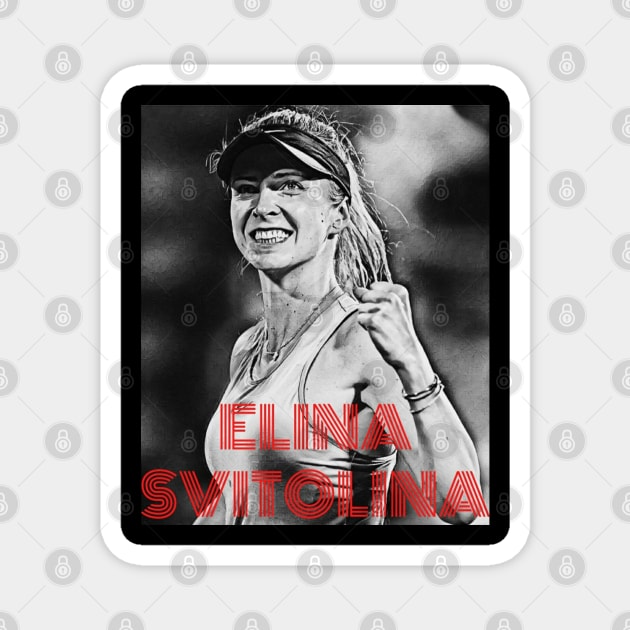 elina svitolina Magnet by BorodinaAlen