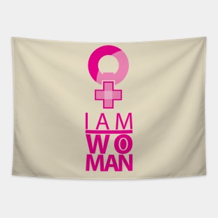 i am woman Tapestry