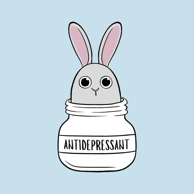 Antidepressant Bunny 4 by Firlefanzzz