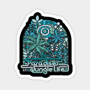 Paradise Jungle T-shirt Magnet