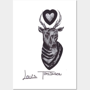 Louis Tomlinson Wall Art Decor Fleece Blanket by The Simplylab