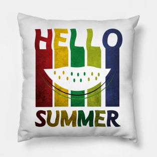 hello watermelon summer Pillow