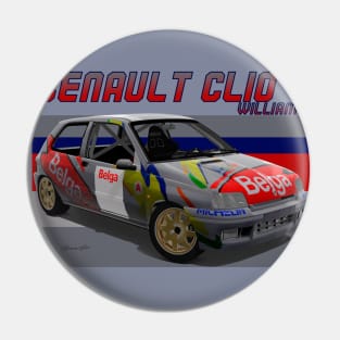 Renault Clio Williams Pin