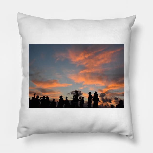 Hawaii Sunset Pillow by photosbyalexis