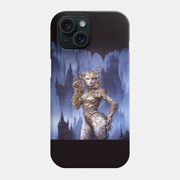 Futuristic world of mutans and aliens Phone Case by Marcel1966