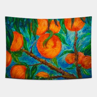 Peach tree Tapestry