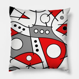 Harlequin Dancer No. 1 Pillow