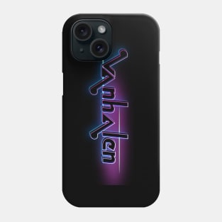 Van Halen - Old Logo Neon Vertical Phone Case