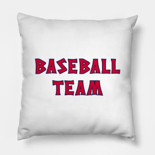 CLE Baseball Team - White 2 Pillow