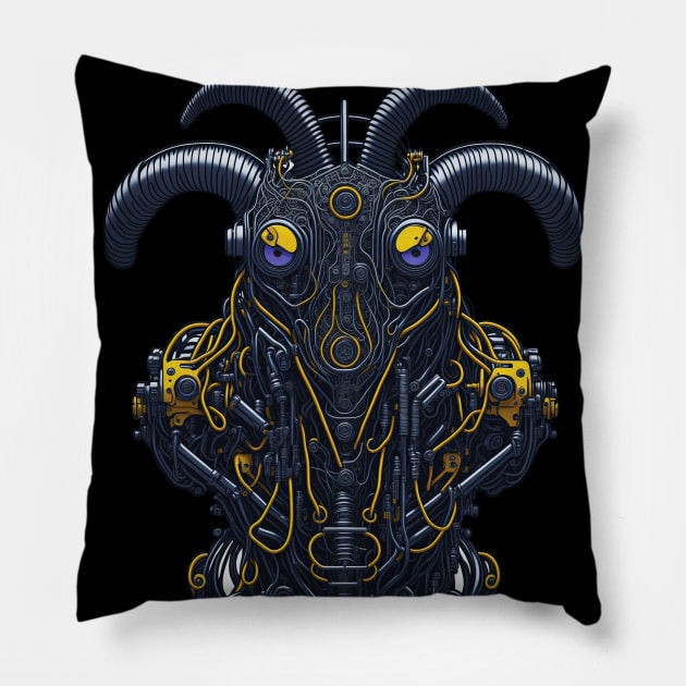 Electric Sheep Pillow by Houerd