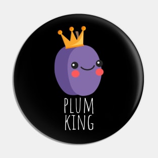 Plum King Cute Pin