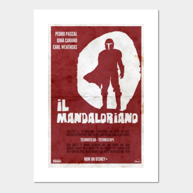 Il Mandaloriano The Mandalorian Posters And Art Prints Teepublic