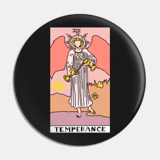 Temperance Tarot Card Pin