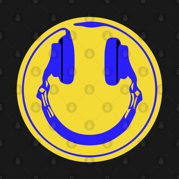 Headphones in a smiley by Right-Fit27