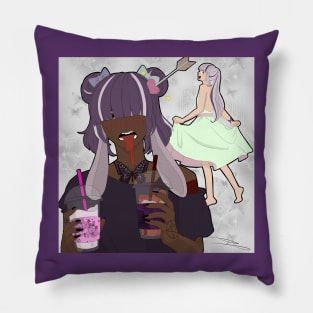 Goth Bunny and her girlfriend Pillow