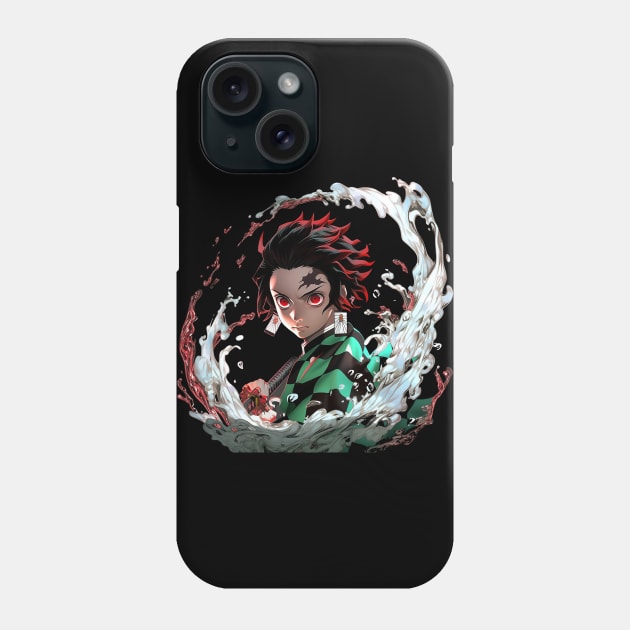 tanjiro Phone Case by sample the dragon