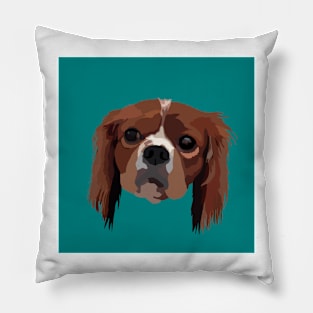 George the King Charles Spaniel Pillow