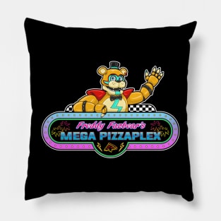 FNAF Security Breach Glamrock Freddy movie sign Pillow