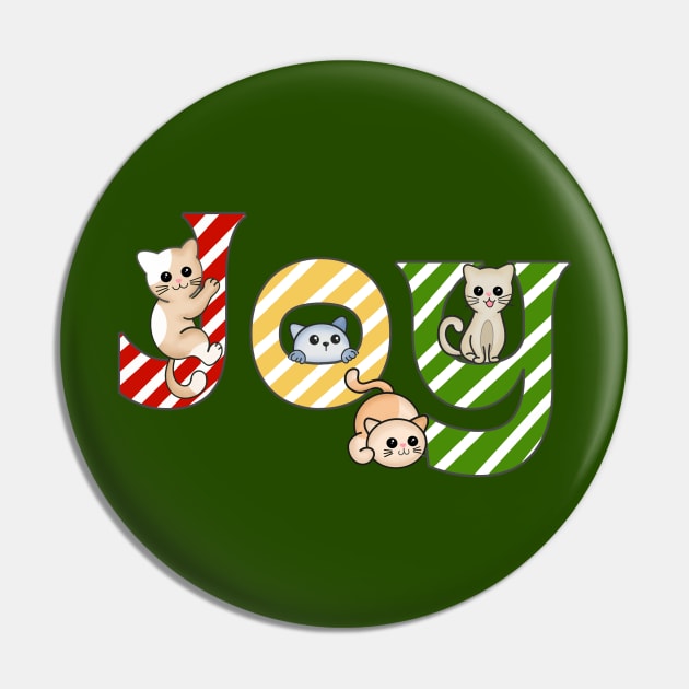 Happy Merry Cat Christmas Pin by AlondraHanley