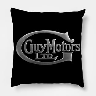 Vintage Guy Motors truck badge Pillow