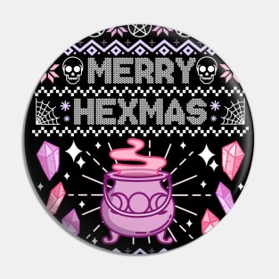 MERRY HEXMAS Pin