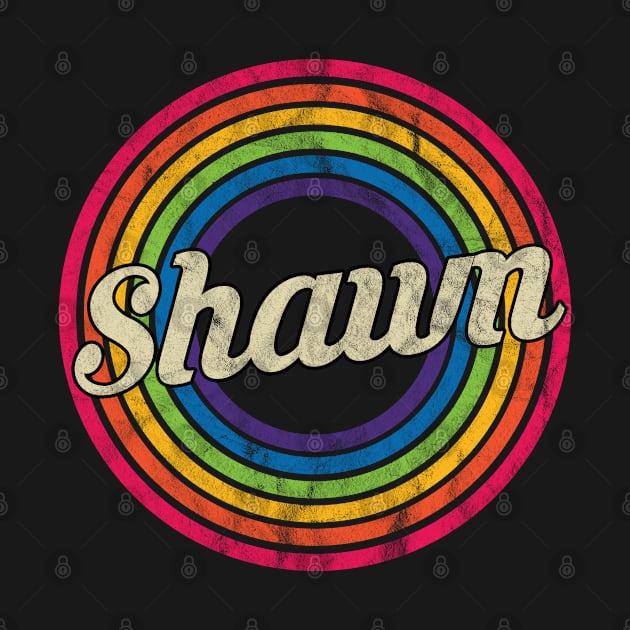 Shawn - Retro Rainbow Faded-Style by MaydenArt