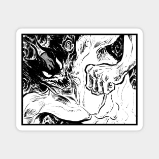 Devilman Manga Magnet