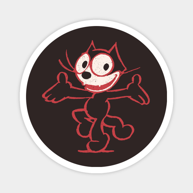 Original Felix Felix The Cat Magnet Teepublic