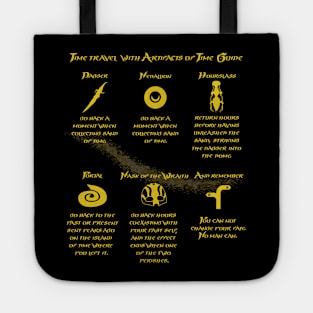 Time travel with artifacts of time Guide Tote