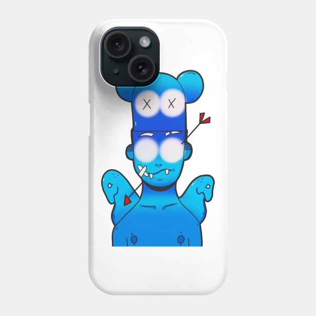 Mind Control Blue Phone Case by SonnyArt225