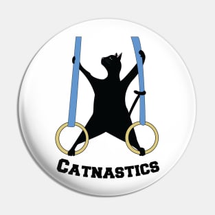 Catnastics rings Pin