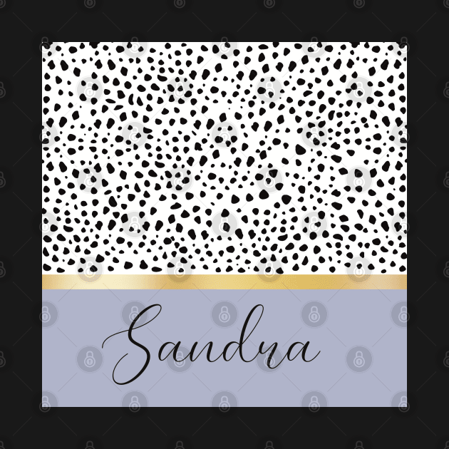 Sandra name custom gift by Holailustra