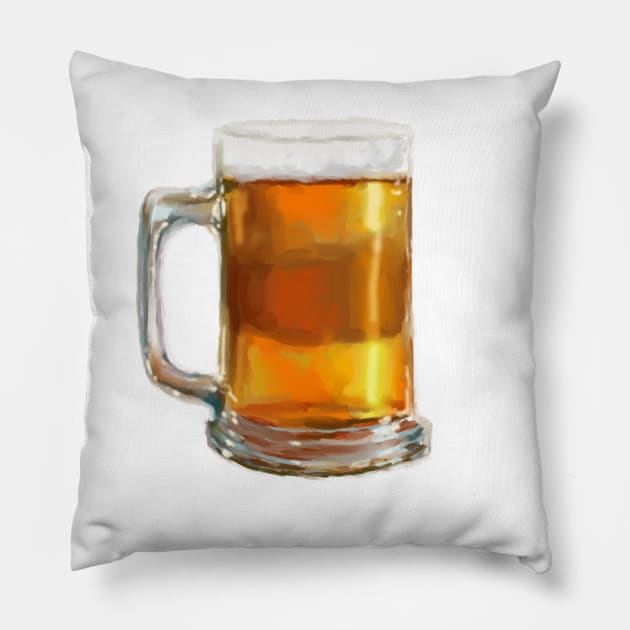 Beer Pillow by PeggyNovak