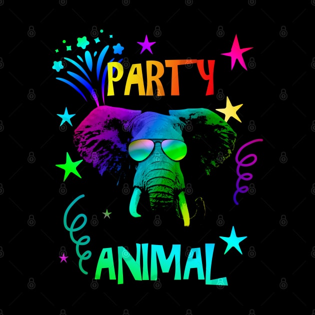 Elephant Party Animal by Nerd_art