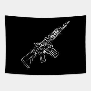 Tatto machine gun M4 Tapestry