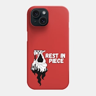 Grim Pizza Reaper Rest in Piece. Phone Case