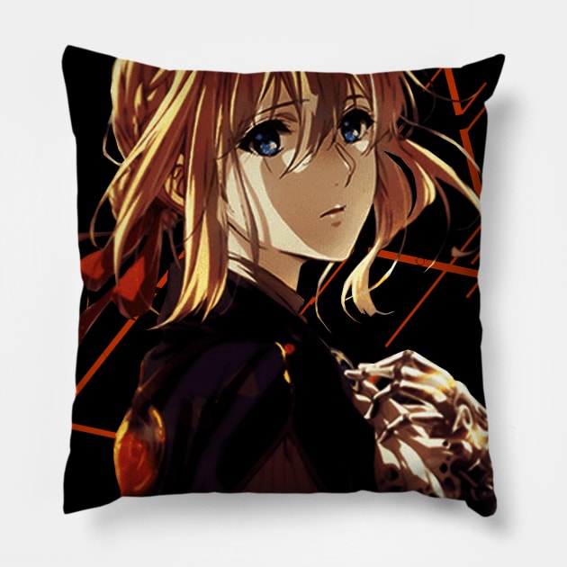 Violet evergarden Pillow by influencecheaky