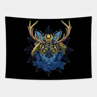 The Guardian Of The Jungle Tapestry