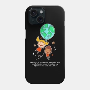 ThanksGiving - Kindness - Help the little angel - Children Phone Case