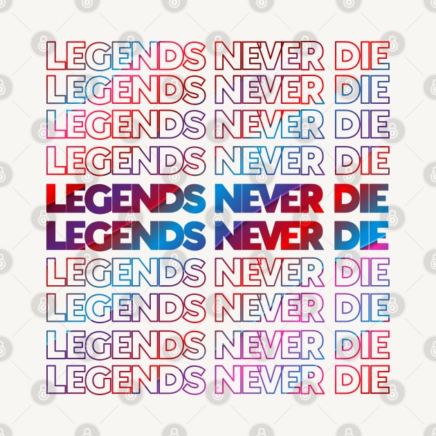 Legends Never Die Pattern by musicanytime