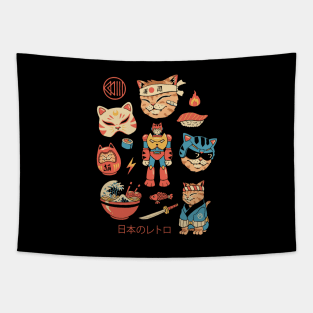 Japanese Retro Tapestry