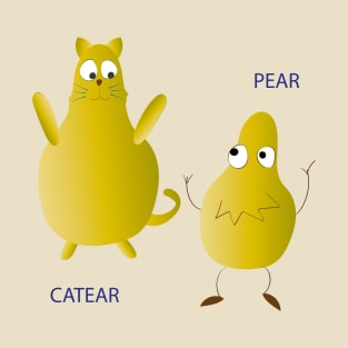 Cat Pear Meow T-Shirt