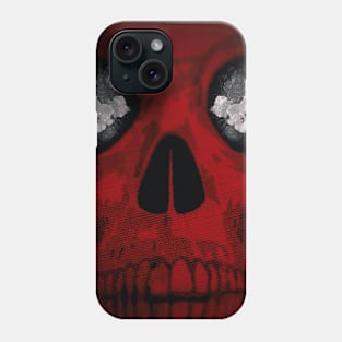 Skull and Flowers Phone Case