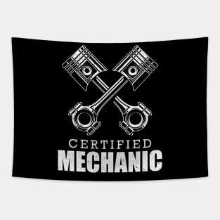 Certified Mechanic Workshop Tapestry