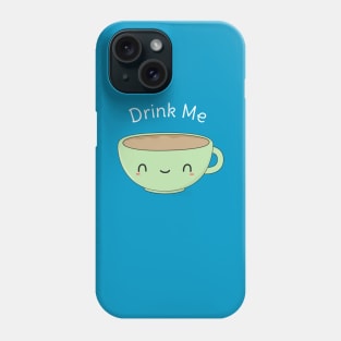 Cute and Funny Cartoon Coffee Mug T-Shirt Phone Case