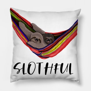 Sloth Slothful Pillow