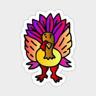 Turkey Day Turkey Magnet